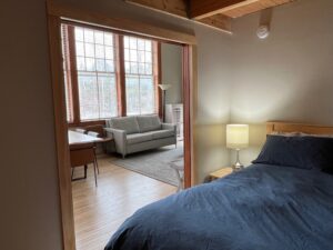 East Side, Bedroom 1, view to LR