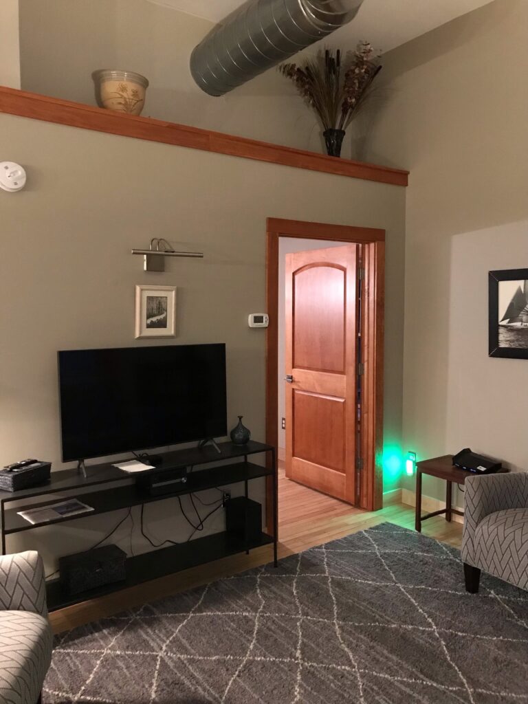 West Unit - Living Room & TV